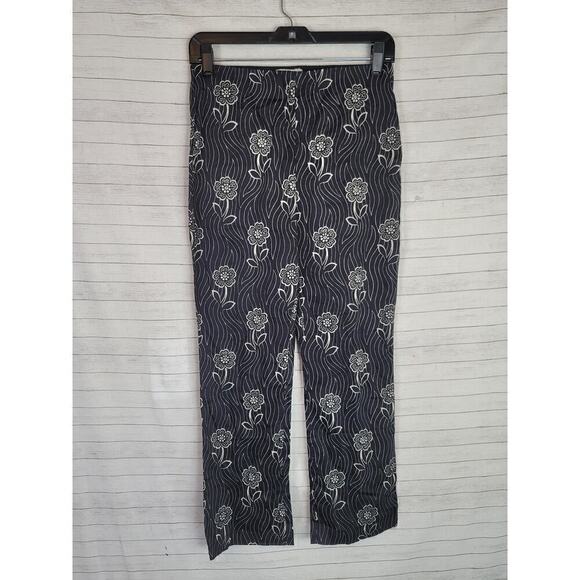 TUCKERNUCK PRINTED ANKLE TROUSER PANTS, SZ MEDIUM - Picture 2 of 16